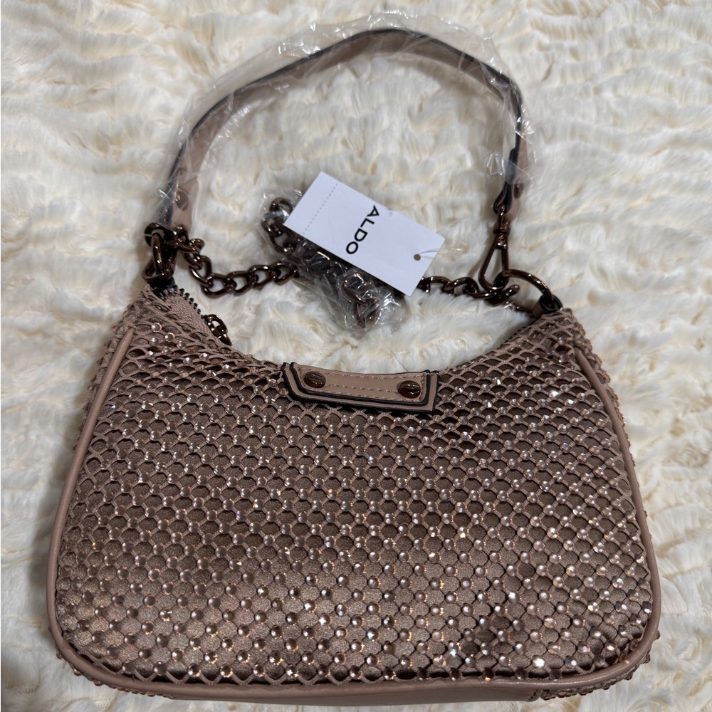 Aldo Tan Shoulder Bag with Elegant Design